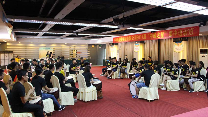 鴻波山莊，中郵非洲鼓-20170710