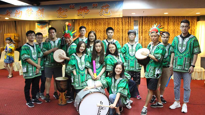 鴻波山莊，中郵非洲鼓-20170710