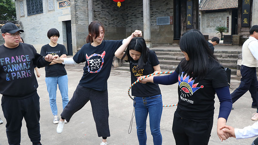 玫柯菲-大嶺古村奔跑