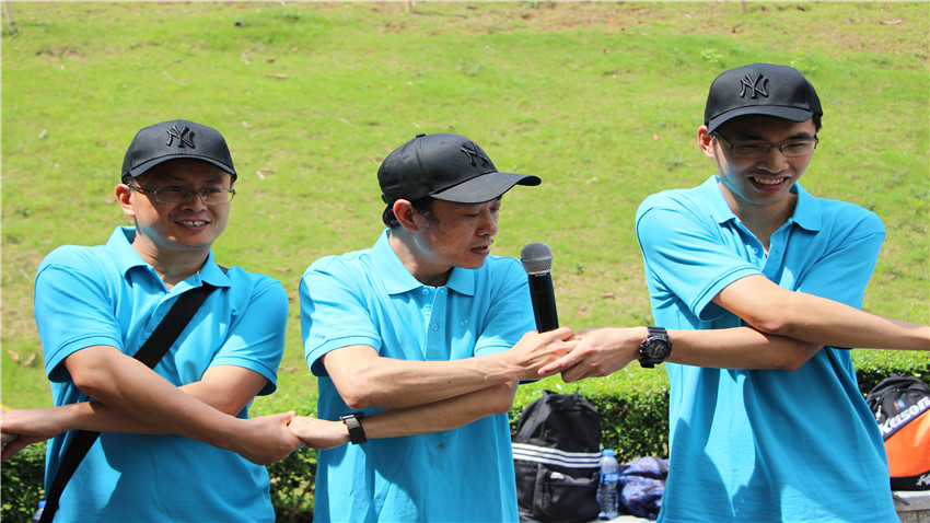 高速科技集團“加油跑-家有愛”增江畫廊徒步拓展活動